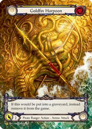 Image of Goldfin Harpoon (Marvel) (Golden) [SEA093] (High Seas)  Cold Foil