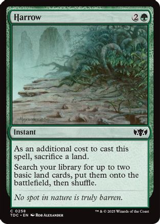 Image of Harrow [Tarkir: Dragonstorm Commander]
