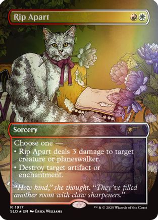 Image of Rip Apart (1917) (Rainbow Foil) [Secret Lair Drop Series]