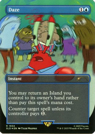 Image of Daze (Rainbow Foil) [Secret Lair Drop Series]