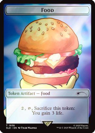 Image of Food Token (1938) (Rainbow Foil) [Secret Lair Drop Series]