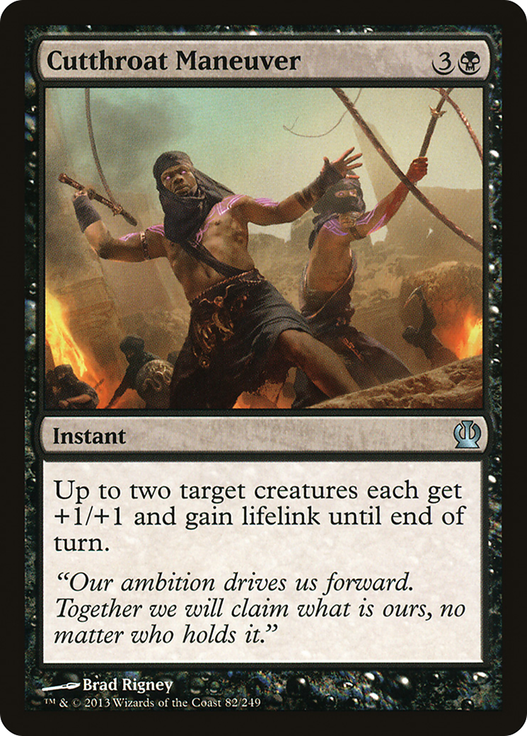 Image of Cutthroat Maneuver [Theros]