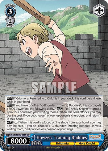 Image of Howzer: Training Buddies (SR) [The Seven Deadly Sins: Revival of The Commandments]