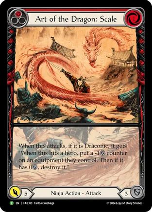Image of Art of the Dragon: Scale [FAB310] (Promo)  Rainbow Foil