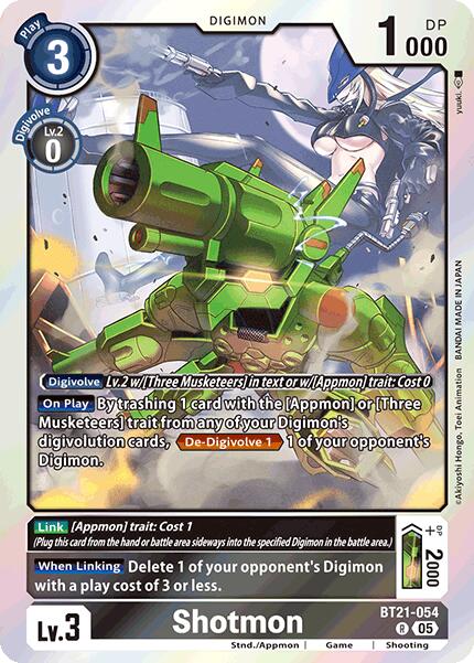 Image of Shotmon [BT21-054] [World Convergence]