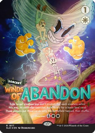 Image of Winds of Abandon (Rainbow Foil) [Secret Lair Drop Series]