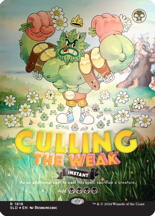 Image of Culling the Weak (Rainbow Foil) [Secret Lair Drop Series]