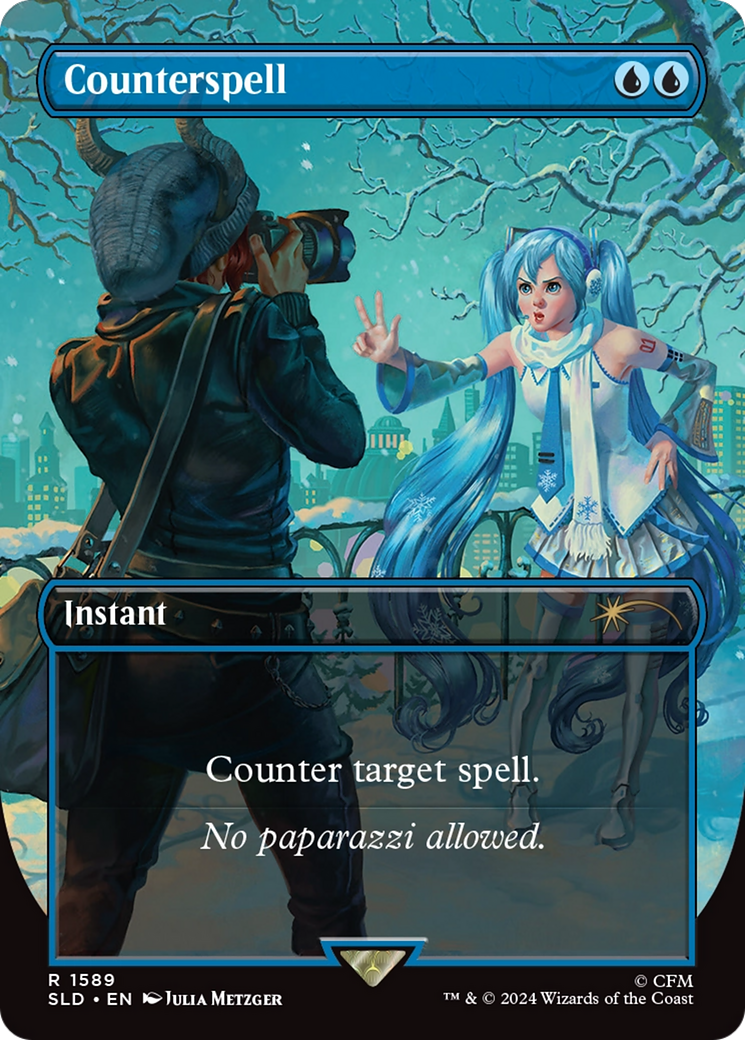 Image of Counterspell (1589) [Secret Lair Drop Series]