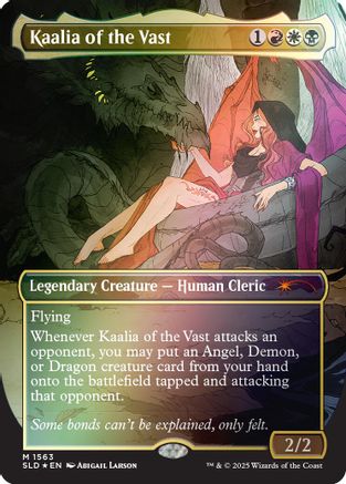 Image of Kaalia of the Vast (Rainbow Foil) [Secret Lair Drop Series]