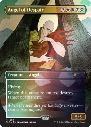 Image of Angel of Despair (Rainbow Foil) [Secret Lair Drop Series]