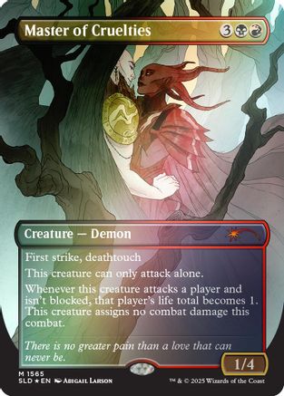 Image of Master of Cruelties (Rainbow Foil) [Secret Lair Drop Series]