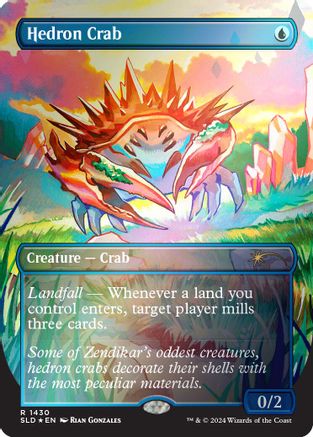 Image of Hedron Crab (Rainbow Foil) [Secret Lair Drop Series]