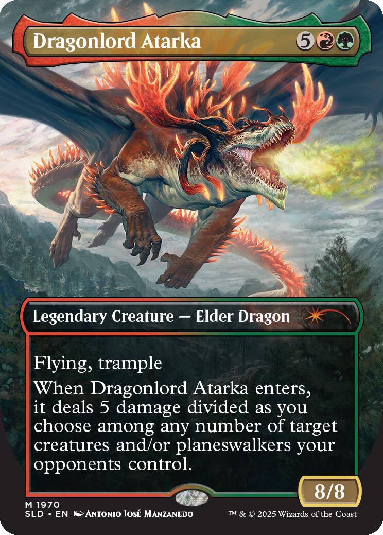 Image of Dragonlord Atarka [Secret Lair Drop Series]