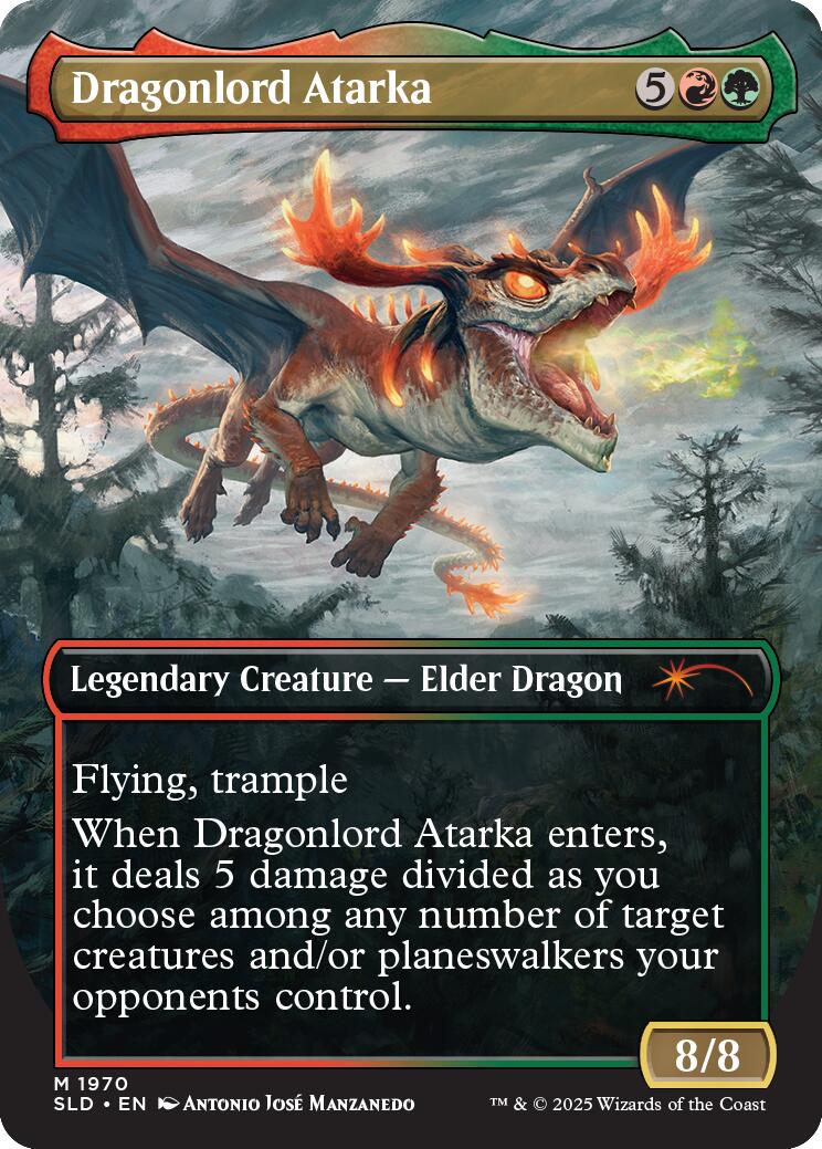 Image of Dragonlord Atarka [Secret Lair Drop Series]