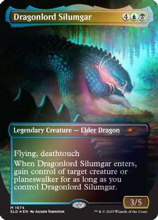 Image of Dragonlord Silumgar (Rainbow Foil) [Secret Lair Drop Series]