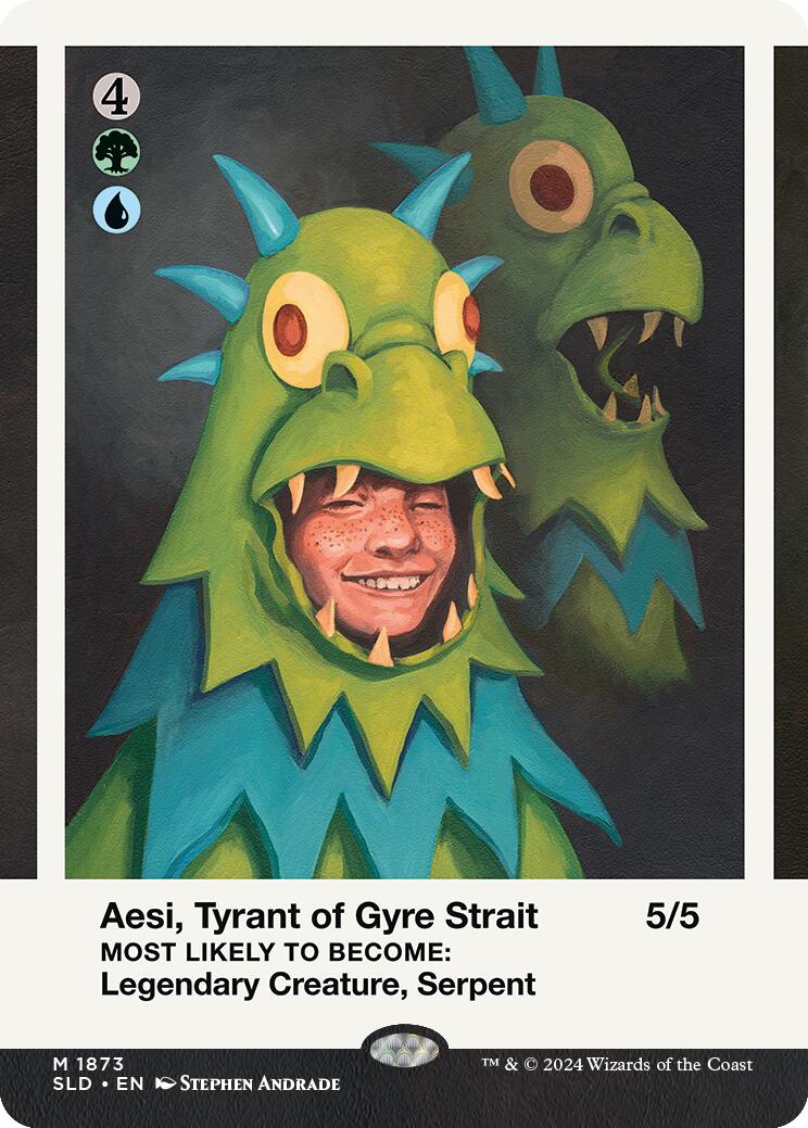 Image of Aesi, Tyrant of Gyre Strait [Secret Lair Drop Series]