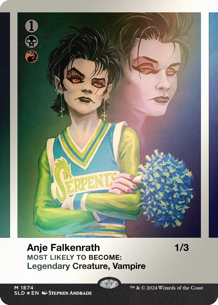 Image of Anje Falkenrath (Rainbow Foil) [Secret Lair Drop Series]