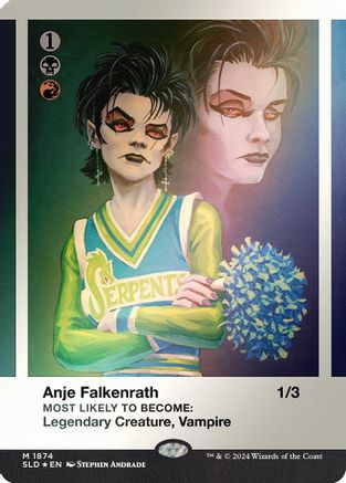 Image of Anje Falkenrath (Rainbow Foil) [Secret Lair Drop Series]