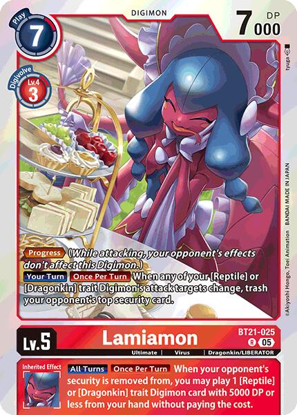 Image of Lamiamon [BT21-025] [World Convergence]