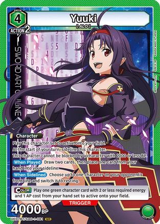 Image of Yuuki (081) (UE07BT/SAO-1-081) - UE07BT Sword Art Online Foil