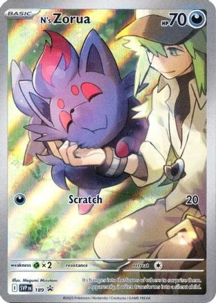 Image of N's Zorua (SVP189) [Scarlet & Violet: Black Star Promos]