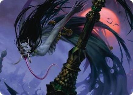 Image of Qarsi Revenant Art Card (12/54) [Tarkir: Dragonstorm Art Series]