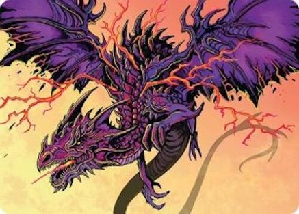Image of Stormshriek Feral Art Card (35/54) [Tarkir: Dragonstorm Art Series]