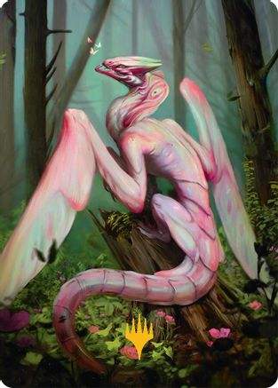 Image of Bloomvine Regent Art Card (46/54) (Gold-Stamped) [Tarkir: Dragonstorm Art Series]