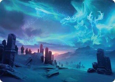 Image of Auroral Procession Art Card (20/54) [Tarkir: Dragonstorm Art Series]