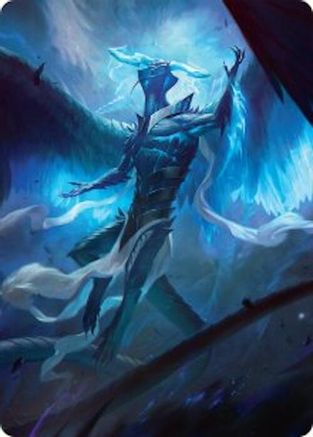 Image of Ugin, Eye of the Storms Art Card (1/54) [Tarkir: Dragonstorm Art Series]