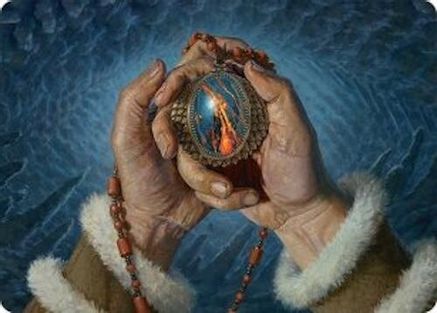 Image of Mox Jasper Art Card (28/54) [Tarkir: Dragonstorm Art Series]