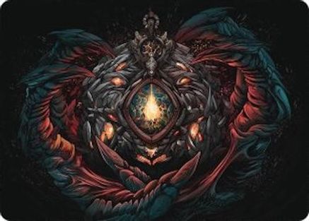 Image of Mox Jasper Art Card (41/54) [Tarkir: Dragonstorm Art Series]