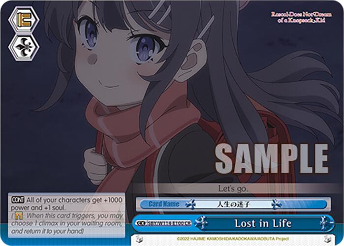 Image of Lost in Life (SBY/W114-E100R RRR) [Rascal Does Not Dream Series]
