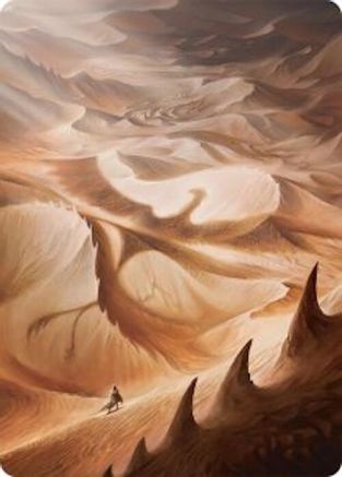 Image of Plains Art Card (30/54) [Tarkir: Dragonstorm Art Series]