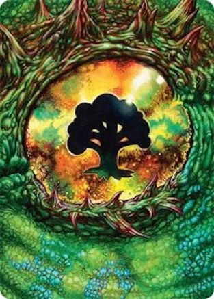 Image of Forest Art Card (32/54) [Tarkir: Dragonstorm Art Series]