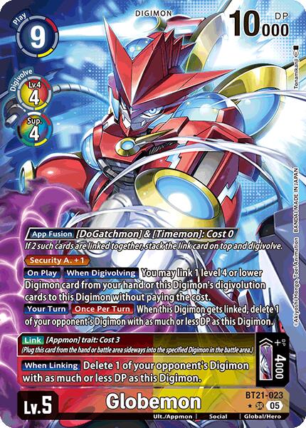 Image of Globemon [BT21-023] (Alternate Art) [World Convergence]