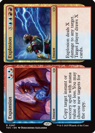 Image of Expansion // Explosion [Tarkir: Dragonstorm Commander]