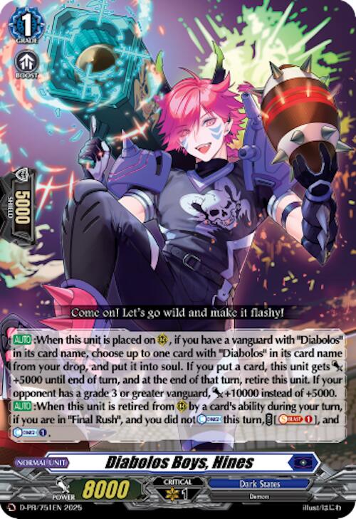Image of Diabolos Boys, Hines (D-PR/751EN) [D Promo Cards]