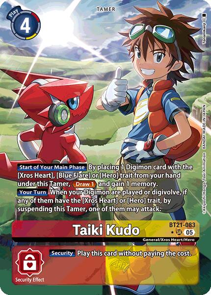 Image of Taiki Kudo [BT21-083] (Alternate Art) [World Convergence]