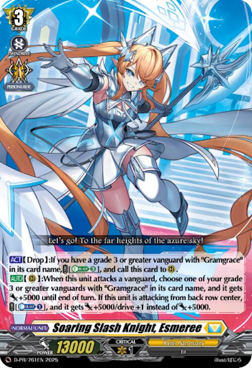 Image of Soaring Slash Knight, Esmeree (D-PR/761EN) [D Promo Cards]