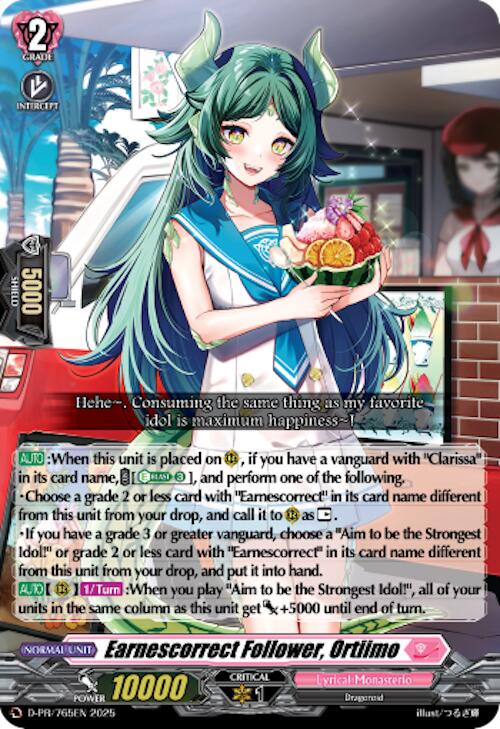 Image of Earnescorrect Follower, Ortilmo (D-PR/765EN) [D Promo Cards]