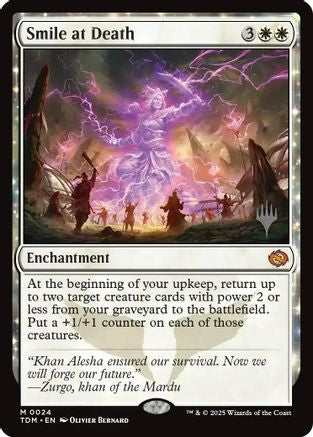 Image of Smile at Death [Tarkir: Dragonstorm Promos]