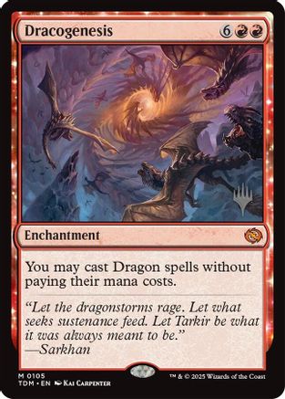 Image of Dracogenesis (Promo Pack) [Tarkir: Dragonstorm Promos]