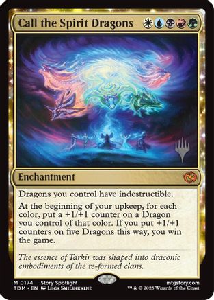 Image of Call the Spirit Dragons (Promo Pack) [Tarkir: Dragonstorm Promos]
