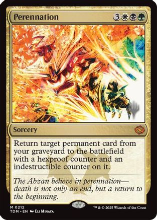 Image of Perennation [Tarkir: Dragonstorm Promos]