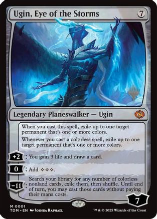 Image of Ugin, Eye of the Storms (Promo Pack) [Tarkir: Dragonstorm Promos]