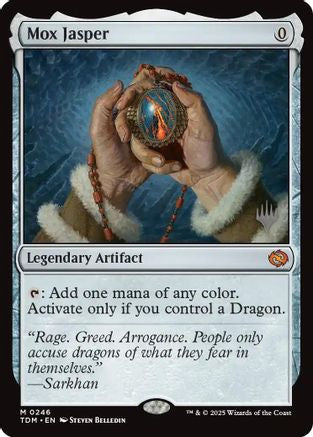 Image of Mox Jasper (Promo Pack) [Tarkir: Dragonstorm Promos]