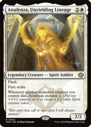 Image of Anafenza, Unyielding Lineage [Tarkir: Dragonstorm Promos]