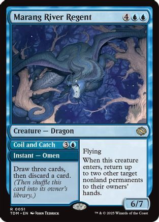 Image of Marang River Regent (Promo Pack) [Tarkir: Dragonstorm Promos]