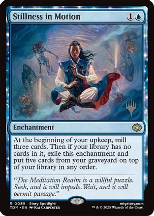 Image of Stillness in Motion [Tarkir: Dragonstorm Promos]